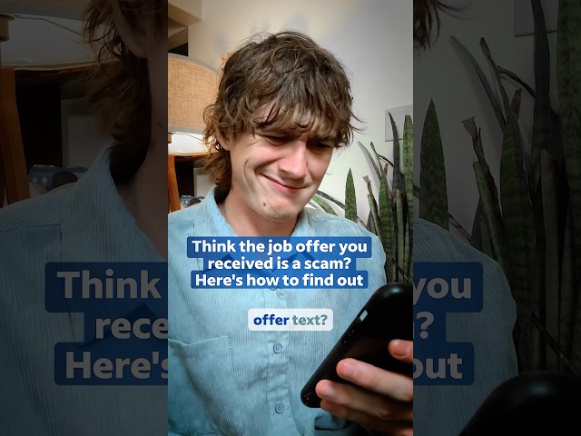 How to Spot Job Text Scams & What to Do When You Get Them❗️| #Indeed