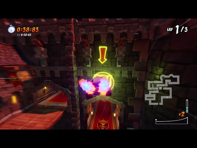 Crash™ Team Racing Nitro-Fueled Developer Time Trials - Cortex Castle