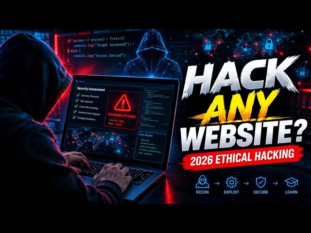 How to Hack Any Website in 2026? | Ethical Hacking Explained