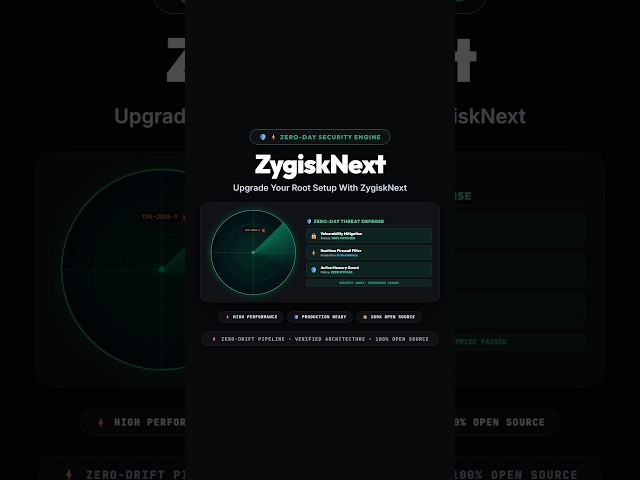 Upgrade Your Root Setup With ZygiskNext ⚡