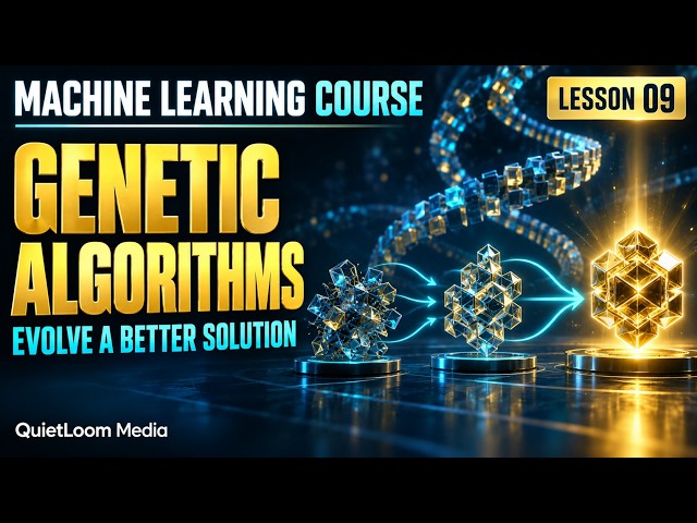 Genetic Algorithms: Selection, Crossover & Mutation | ML Lesson 9