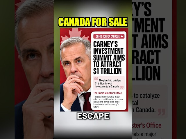 Carney’s $1 Trillion Plan: Who Gets Control of Canada?