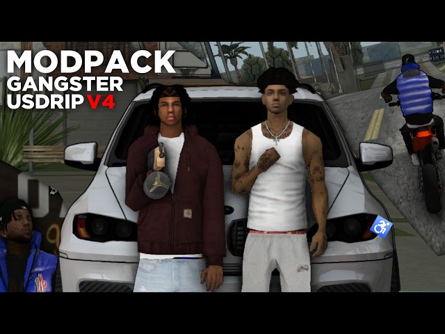 MODPACK GANGSTER V4 STYLE USDRIP | RESHADE LIKE PC!! | GTA SAMP MOBILE