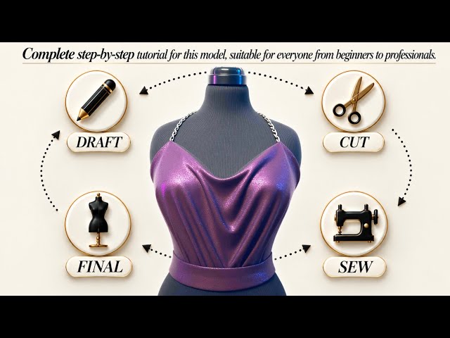 Pattern Making • Cutting • Sewing | Complete Garment Tutorial | All Levels