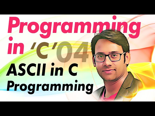 C Programming 04 ASCII Code Chart table
