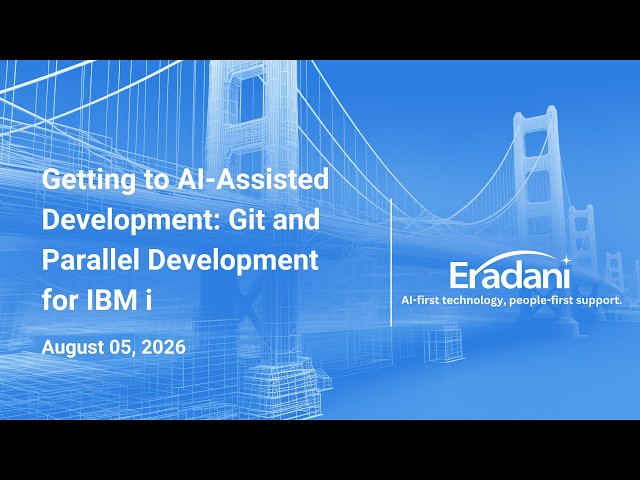 Getting to AI-Assisted Development: Git and Parallel Development for IBM i