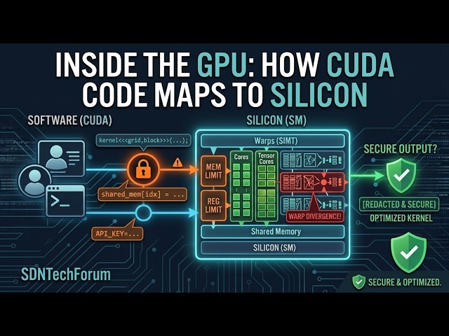 Inside the GPU: How CUDA Code Maps to Silicon (SMs, Warps & Memory Limits)