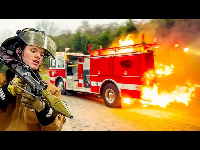 Buying a Firetruck and destroying it in one day