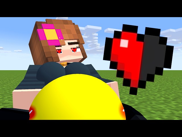 Minecraft, but Verity beats me if i take damage...