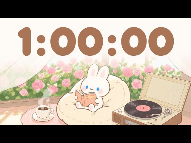 1 Hour Deep Work Timer 🎵 | 60 Minute timer focus for Productivity