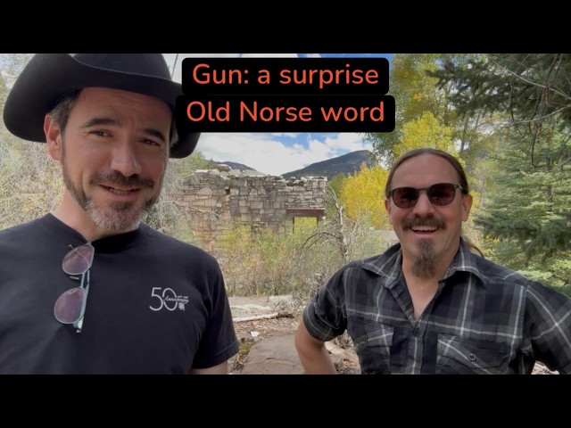 Gun: a surprise Old Norse word
