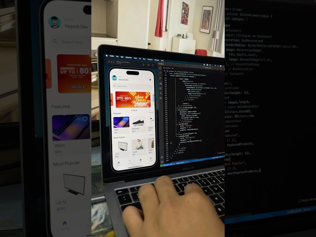 Flutter Tutorial for Beginners – Build This in 60s!