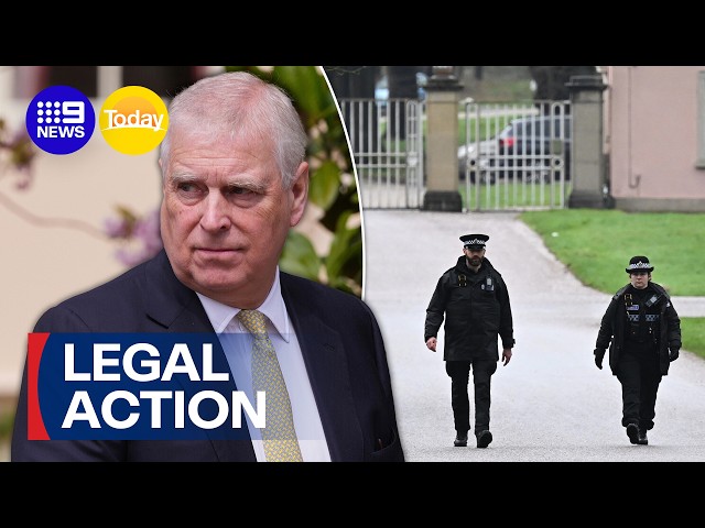 King refuses to foot Andrew's legal bill | 9 News Australia
