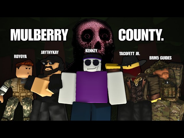 5 BRM5 YouTubers Play Roblox's "Scariest" Horror Game. | Roblox Mulberry County