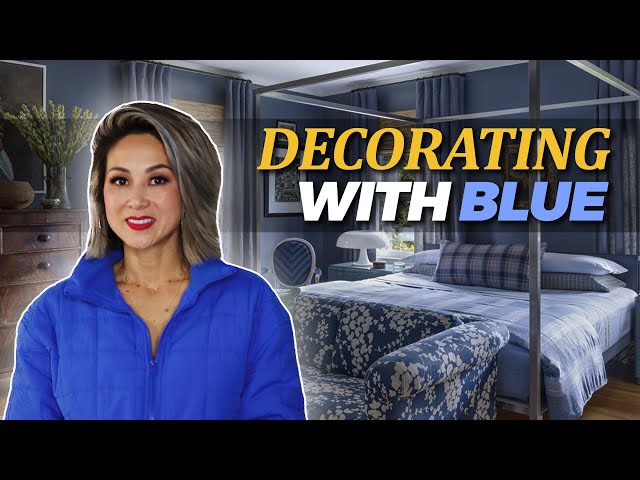 DECORATING WITH BLUE 💙 How to Use BLUE in Your Home Without It Looking Cheap | Julie Khuu