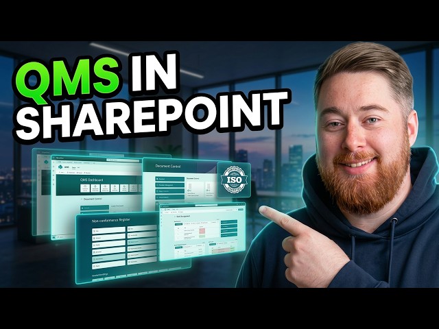 Real ISO 9001 QMS Built on SharePoint | See it NOW!