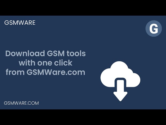 How to download GSM tools with one click from GSMWare.com