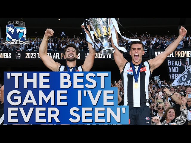 The panel unpacks the Magpies' premiership triumph in a Grand Final for the ages - Sunday Footy Show