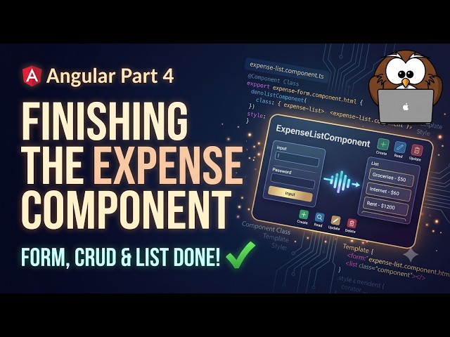 Build an Enterprise Expense Component | Angular 21 & Spartan UI ✨ (Part 4)
