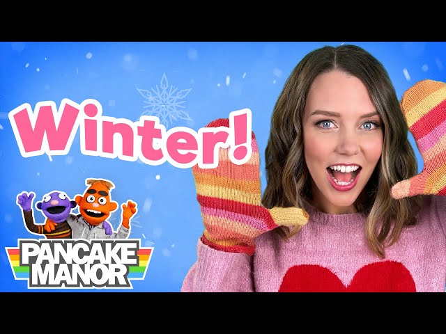 WINTER FOR KIDS! 15 Minute Toddler Learning and Preschool Education Video with Songs