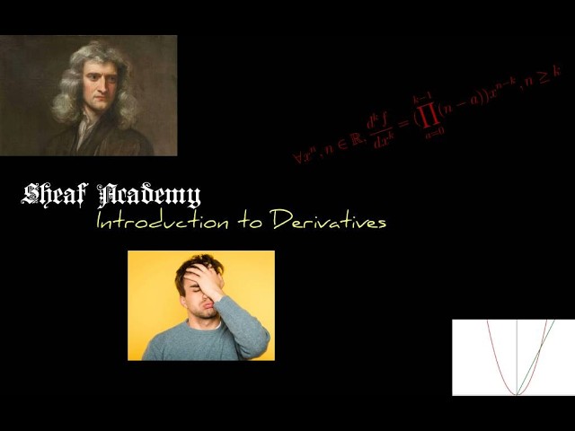 Sheaf Academy: Intro to derivatives