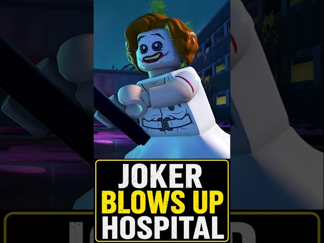 Joker BLOWS UP the Hospital in LEGO Batman: Legacy Of The Dark Knight 😂