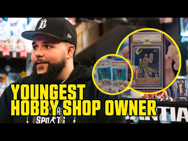 He's the YOUNGEST card shop owner in the world