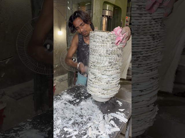 India! How To Make Plastic dinner set In mega Factory 😮🇮🇳
