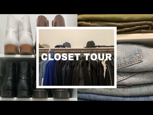 CLOSET TOUR !