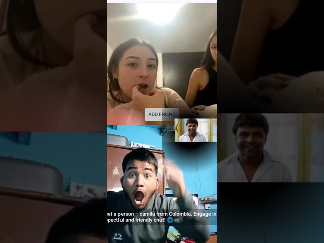 Omegle Funny Moments – Has Has Ke Pagal Ho Jaoge! 🤣 #viral #funny #Omegle #comedy #comments #memes