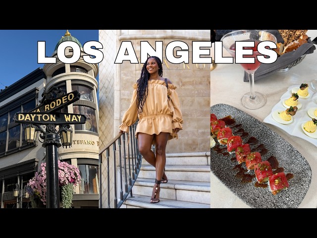 LOS ANGELES VLOG✨ Rodeo Drive, The Grove, Michelin Star & Erewhon Eats & a Secret Project
