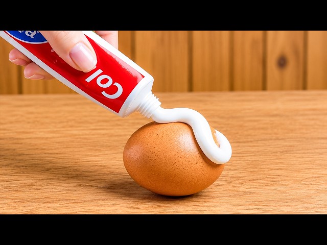 You’ll Be Amazed What Happens When You Put Toothpaste in an Egg!! Not everyone knows this secret!