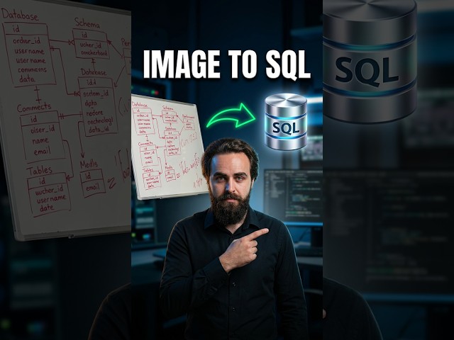AI Database Design: Turn a Whiteboard Sketch Into SQL