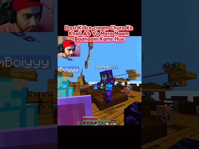 @YesSmartyPie @DREAMBOYYT That 1 Ice Cream Chor🤣#minecraftshorts#minecraftmemes#yessmartypie