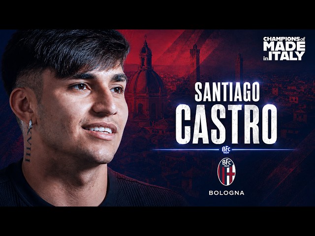 Power in Motion | Champions of #MadeinItaly with Santiago Castro | Serie A 2025/26