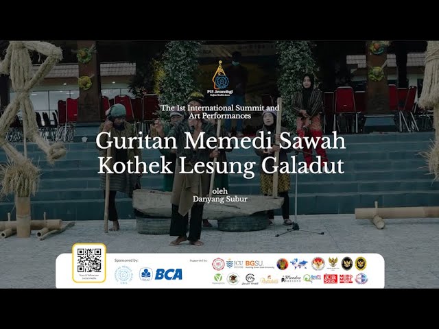 The 1st International Summit and Art Performances: Kothek Lesung Galadut - Danyang Subur
