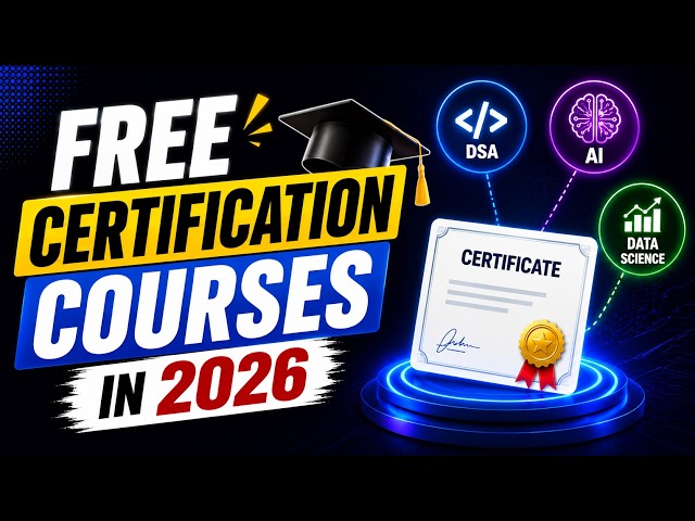 Get Job Ready FREE in 2026 | Best Certification Courses From GeeksforGeeks #gfg #summerskillup