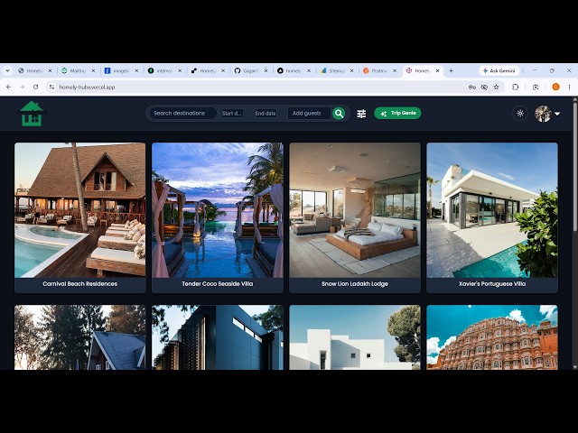 HomelyHub – Full Stack Rental Platform | React, Node.js, MongoDB & JWT Authentication