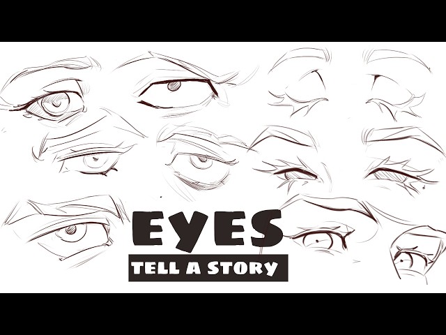 how to draw eyes that carry personality (full art lesson)