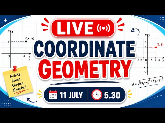 Coordinate Geometry Class 9 & 10 | HOTS Questions with Solutions | NCERT Maths