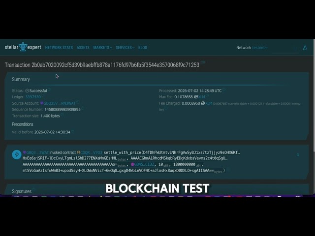 Warrant - Private Rules, Public Settlement on Stellar 