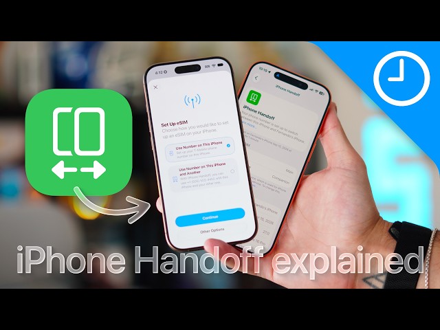 New iOS 27 iPhone Handoff Feature Fully Explained - Hands on & Live Demo!