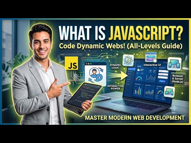 What is JavaScript? |JavaScript Explained for Beginners