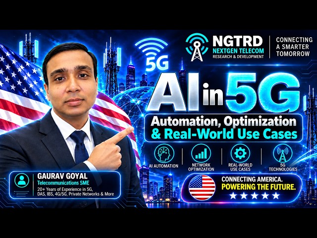 AI in 5G: Automation, Optimization & Real-World Use Cases