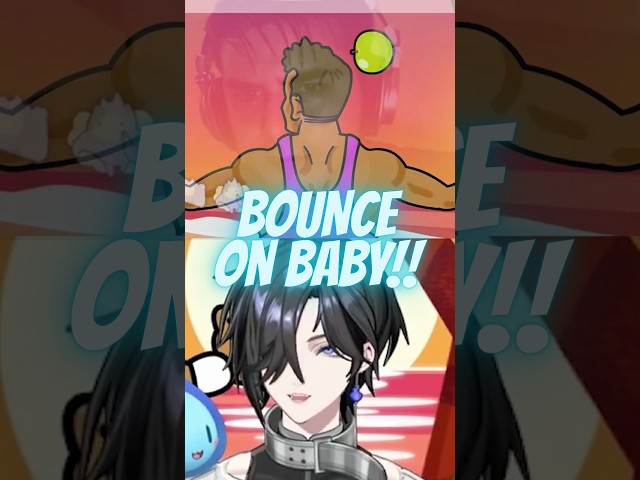 BOUNCE ON RHYTHM HEAVEN DAYO!! #dear_u_san Edit by @AnguryMemer #vtuber #shorts #リズム天国ミラクルスターズ