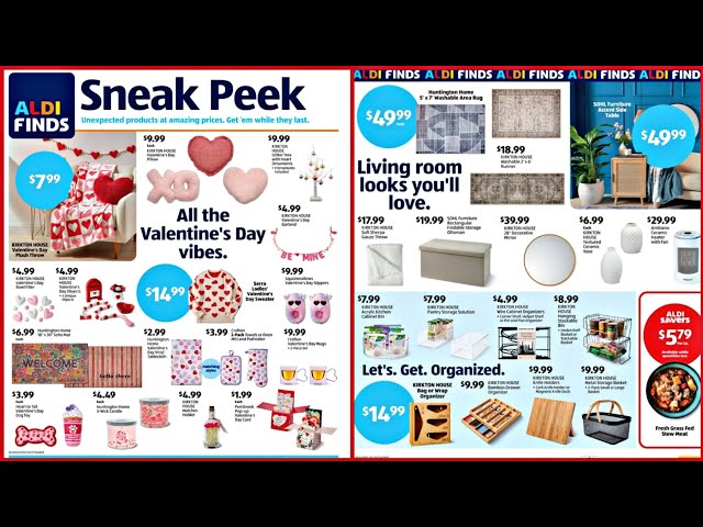 ALDI AD SNEAK PEEK 1/8/2025 -1/14/2025