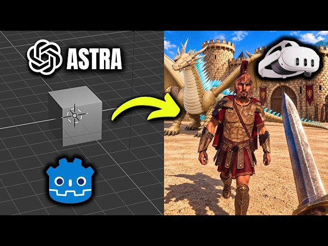WHAT!? GPT Astra Turned my Godot Game Into Unity VR Game