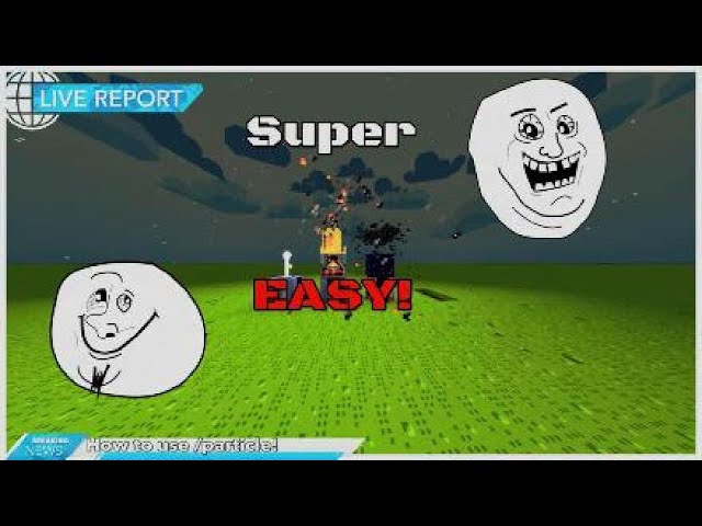 How to use /particle in MCPE! (BE)