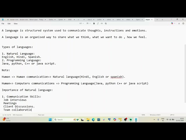 What Is a Language? | Natural vs Programming Languages Explained for Beginners