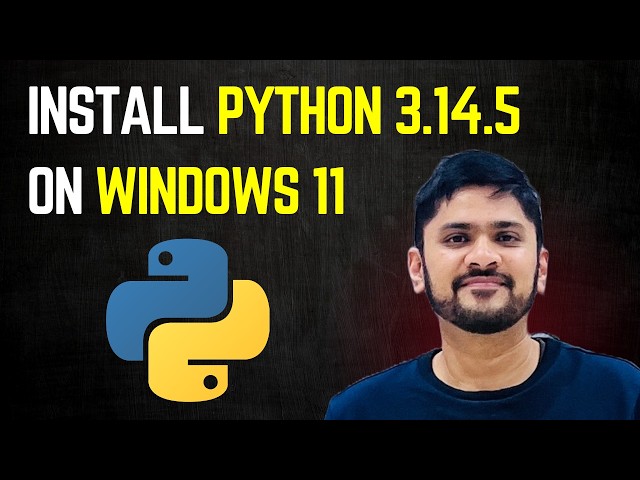 How to install Python 3.14.5 on Windows 11 | Run first Python poragm | Amit Thinks